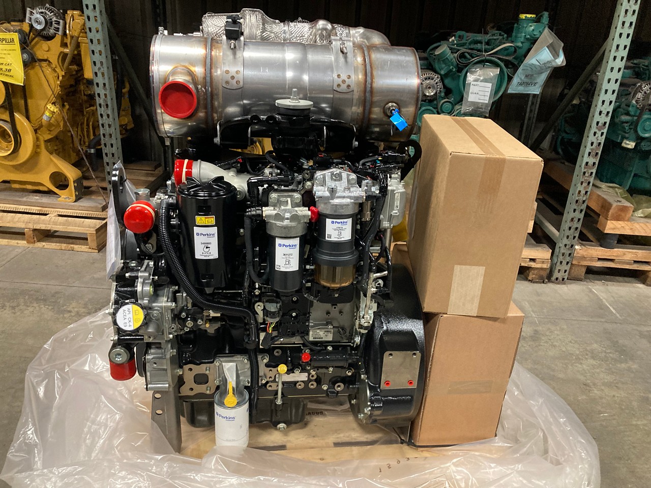 New 2023 Perkins 1204F-E44TA Electronic Diesel Engine – 122hp